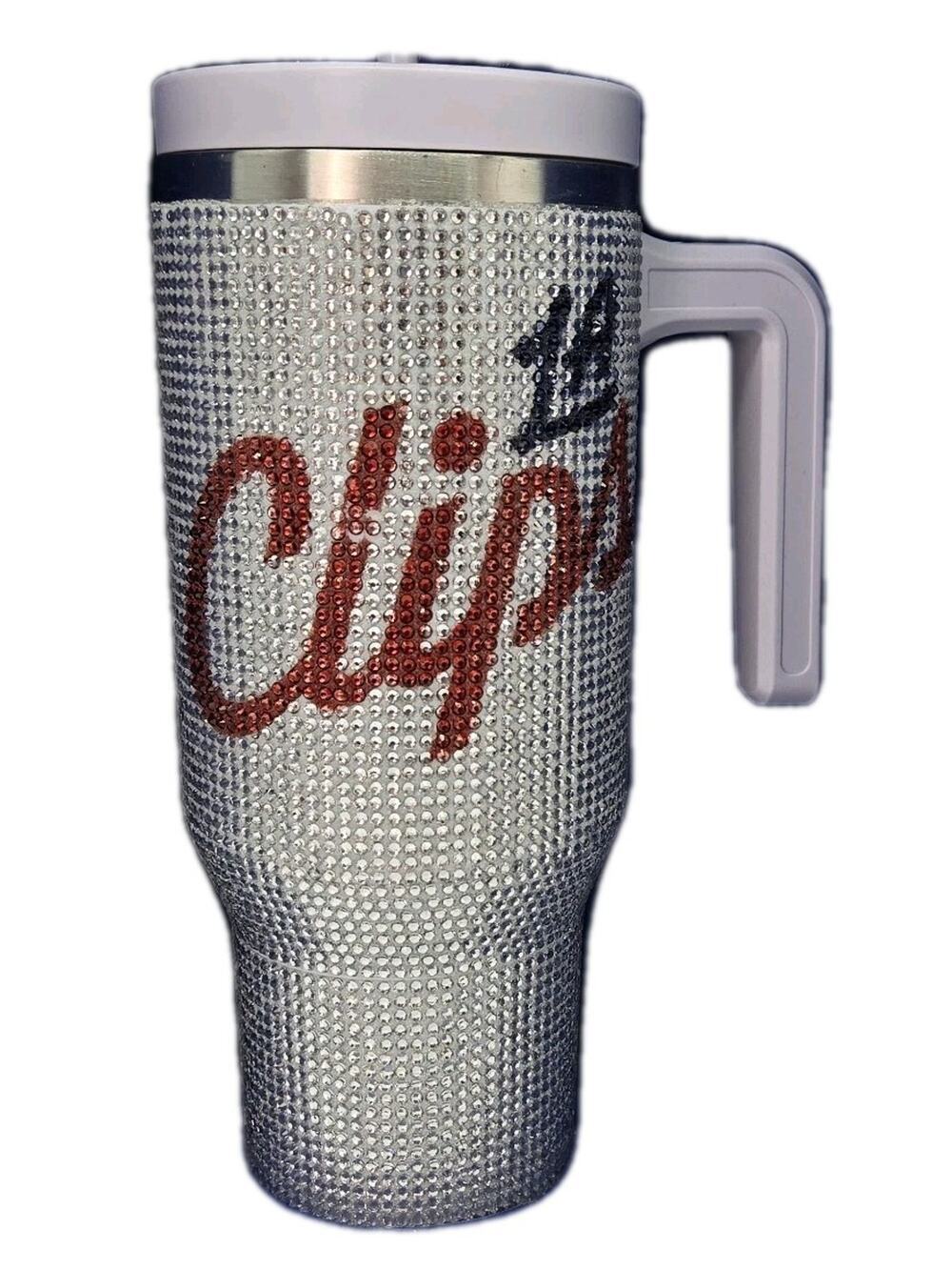 NBA LA CLIPS Bling Hydrapeak Steel Tumbler 40oz Rhinestones NEW Official NEW
